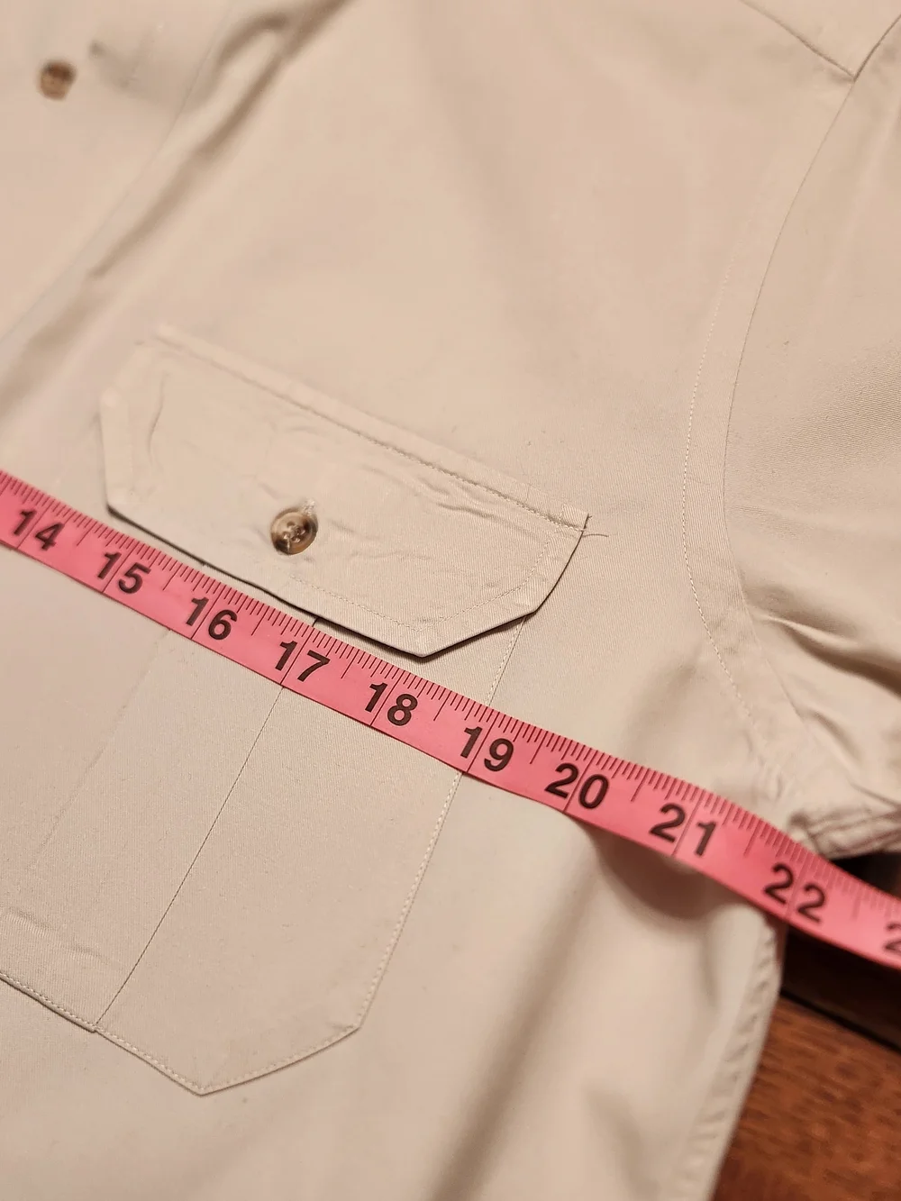 Vintage 1980s Banana Republic Mill Valley Ziegler Safari Shirt Hong Kong Size M